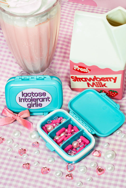 Lactose Intolerant Girlie Pill Case