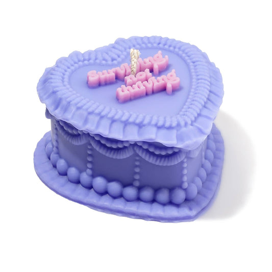 Surviving, Not Thriving Heart Candle (funny gifts, honest)