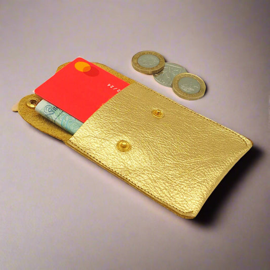 Tattooed Leather Boobs Coin Purse