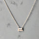 Baguette 3 Dot Necklace
