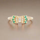 Jennie Kwon Emerald Noey Ring