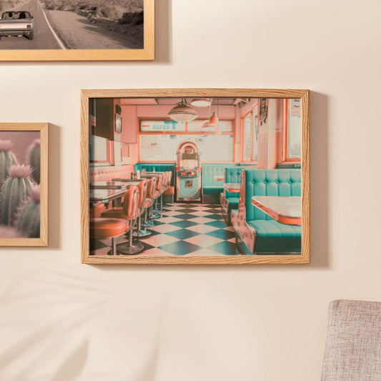 Retro Americana Diner Print