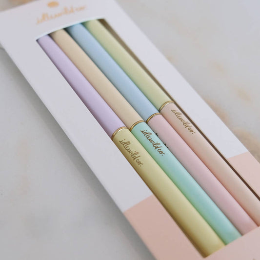Slim Pastel Pens Set