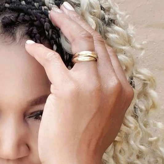 Don't Get It Twisted Gold Ring