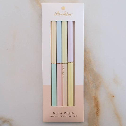 Slim Pastel Pens Set
