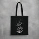 Cute Ghost Mushrooms Tote Bag