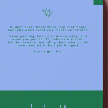 Brilliant Ideas & Budget Cuts Notebook