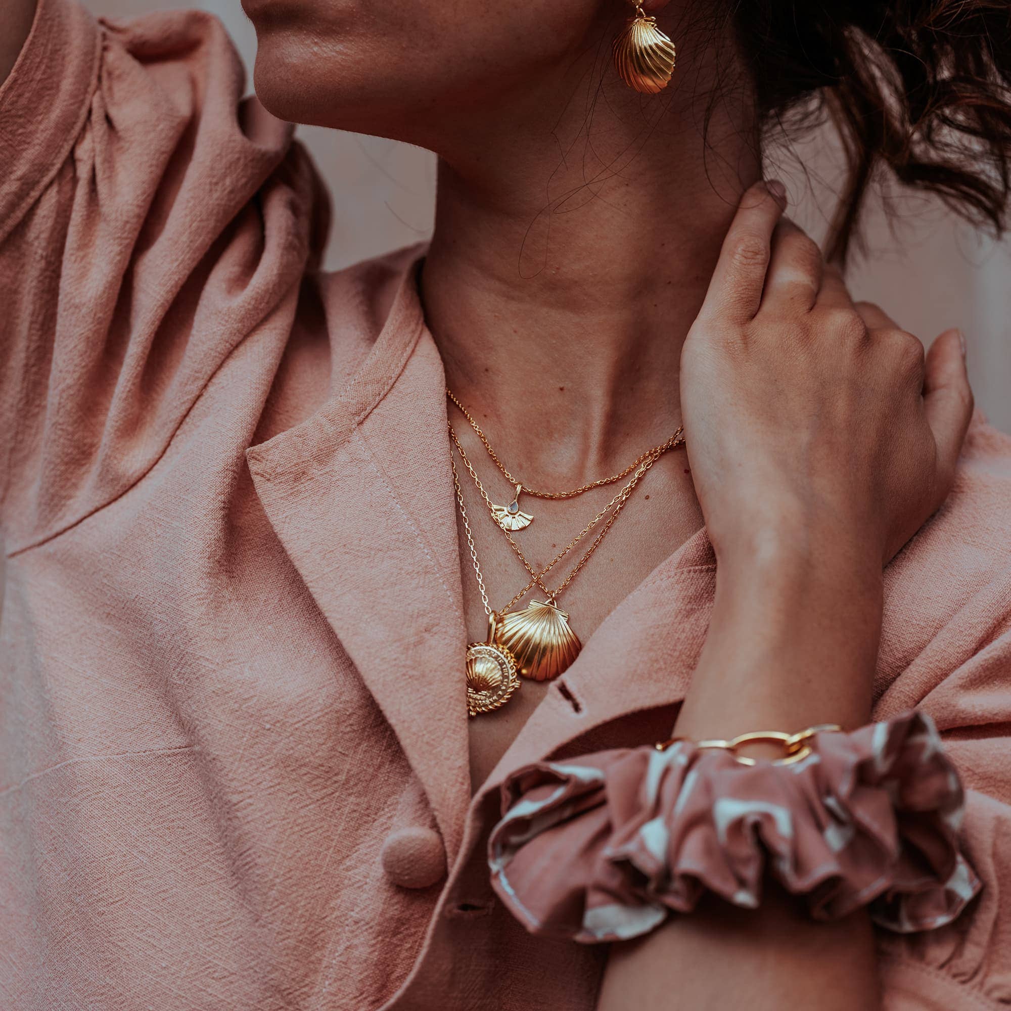 Moonstone Sunrise Pendant