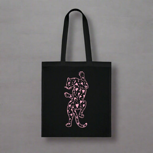 Climbing Leopard Tote