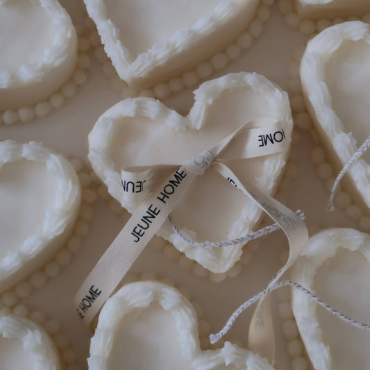 Retro Heart Cake Soy Candle