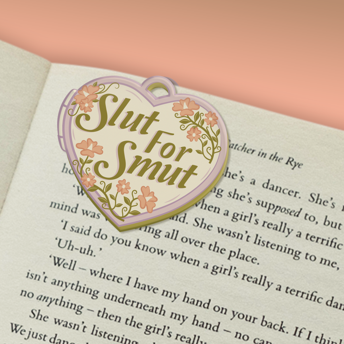 SLUT FOR SMUT MAGNETIC BOOKMARK ( romantasy, booktok