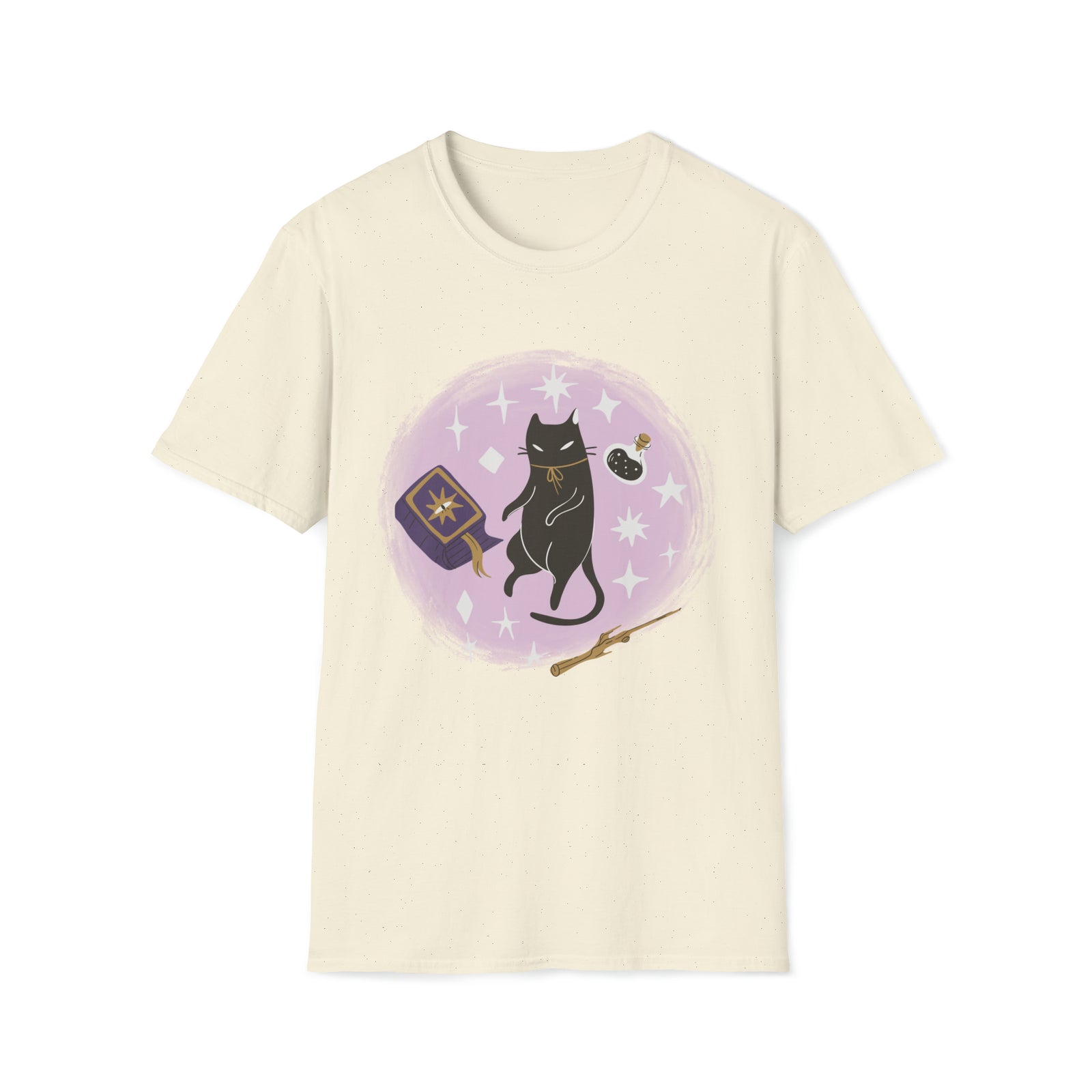 Witchy cat tshirt | gothic dark academia design tee, Halloween lover, fairy core, cat obsessed gift