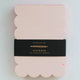 Peach Scalloped Notepad
