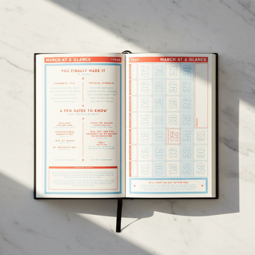 Hidden Agenda Undated Mini Planner