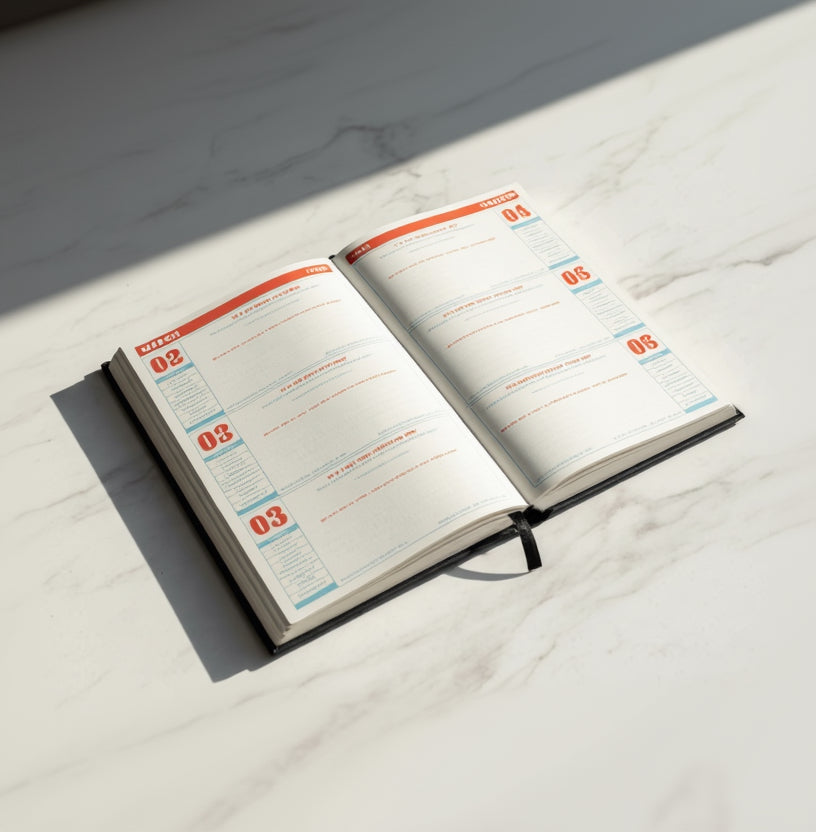 Hidden Agenda Undated Mini Planner