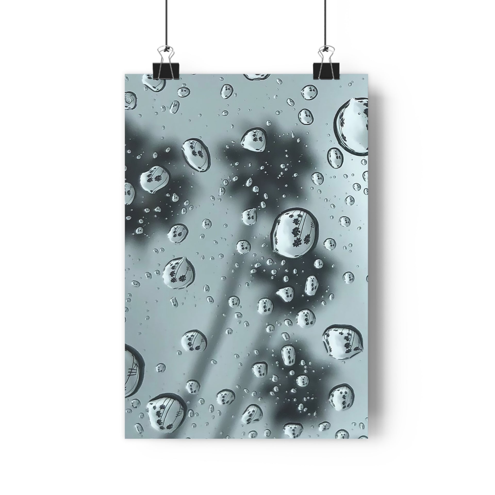 Reflections in LA Monochrome Print
