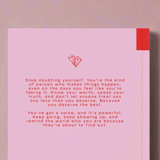 Note To Self Hardcover Notebook