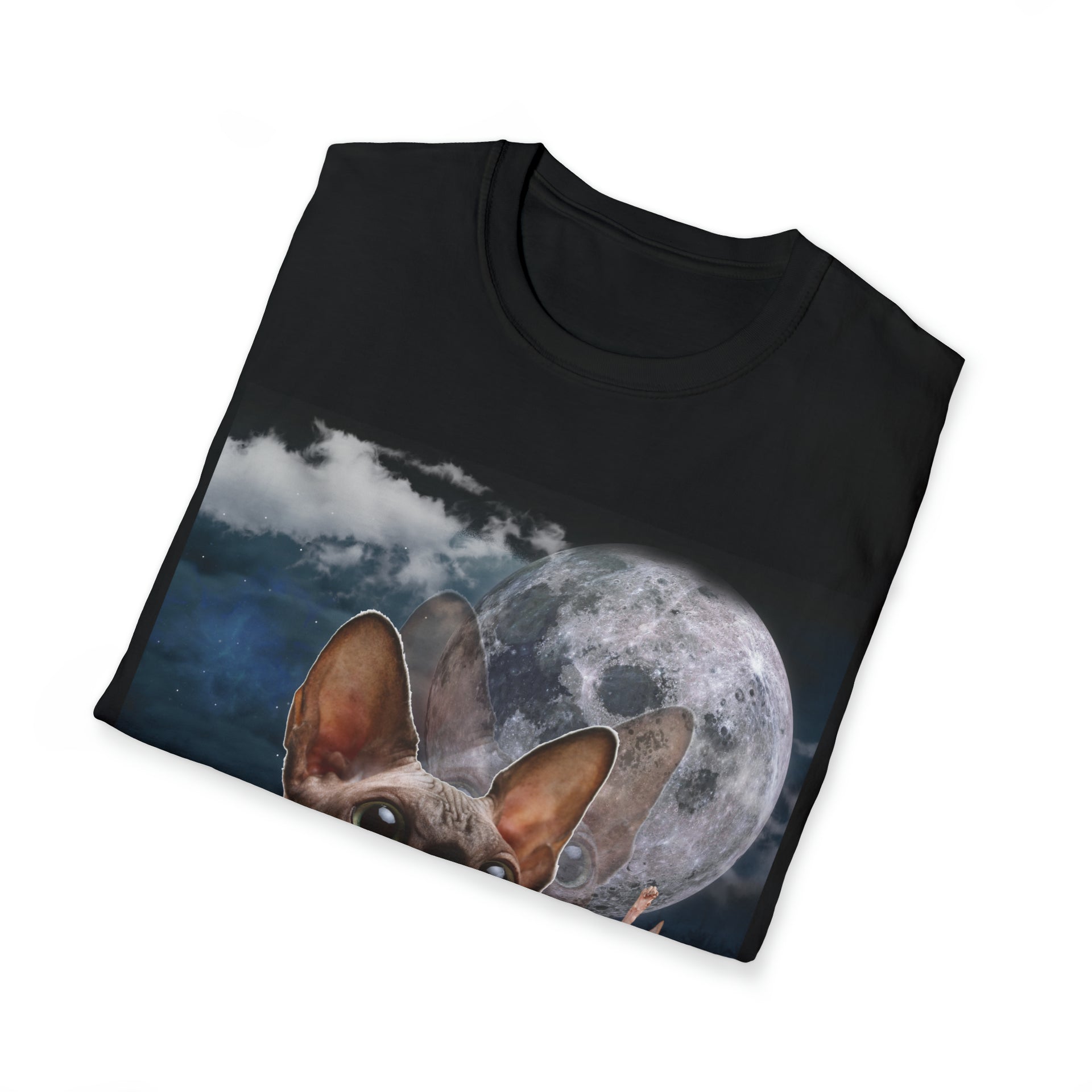Majestic Hairless Cat Tee