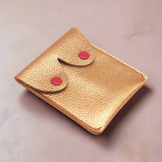 Metallic Boob Coin Purse