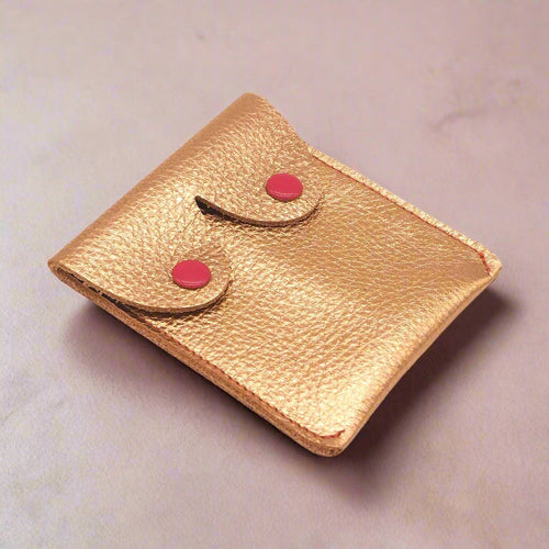 Metallic Boob Coin Purse