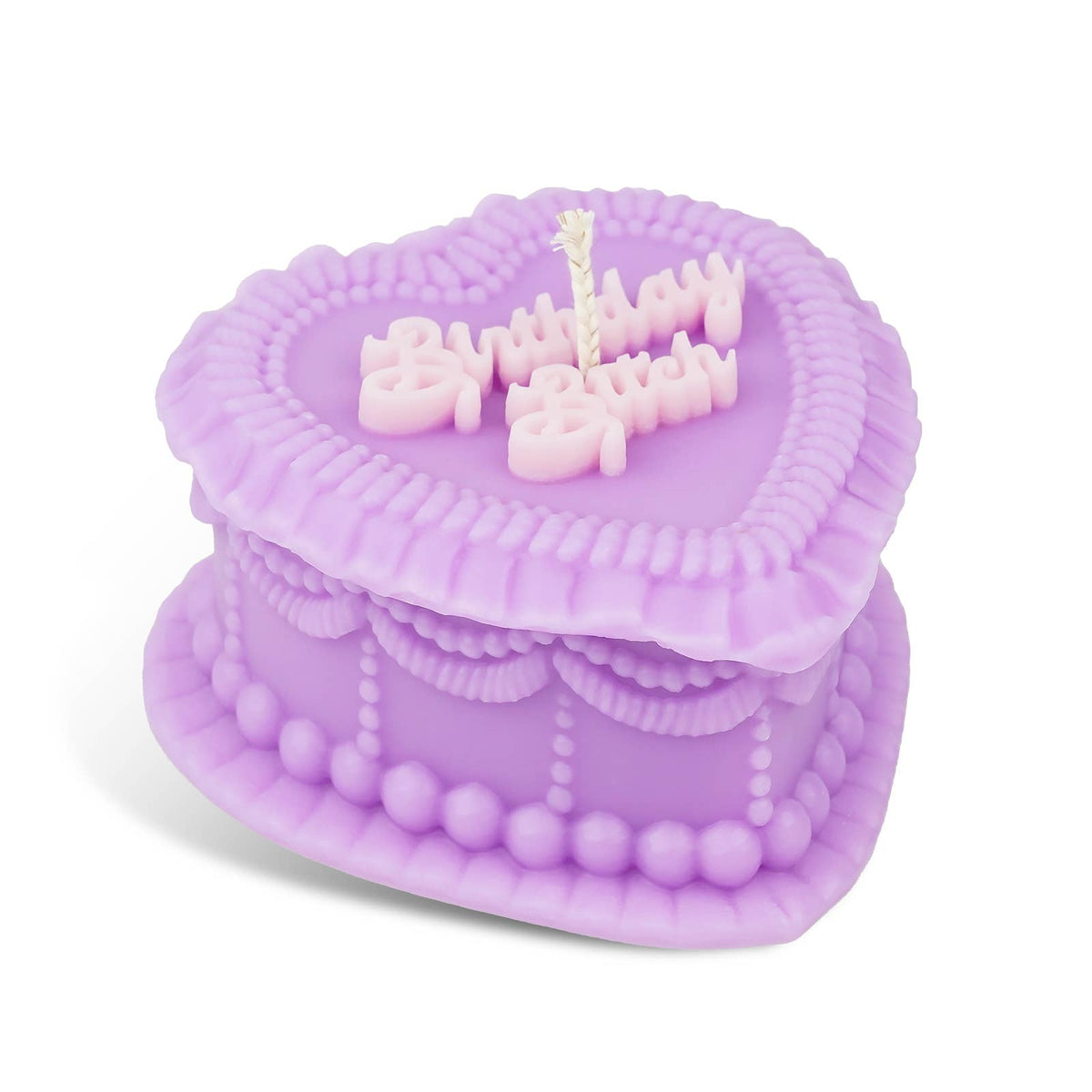 Birthday Bitch Heart Candle (funny gifts, birthday gifts)