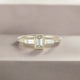 YJ Diamond Baguette Ring