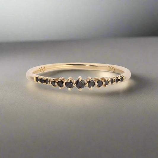 Jennie Kwon Black Diamond Prelude Ring