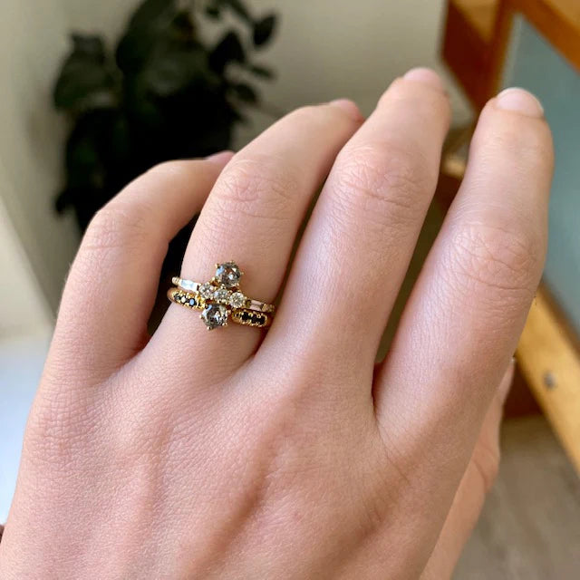 Salt And Pepper Balance Ring