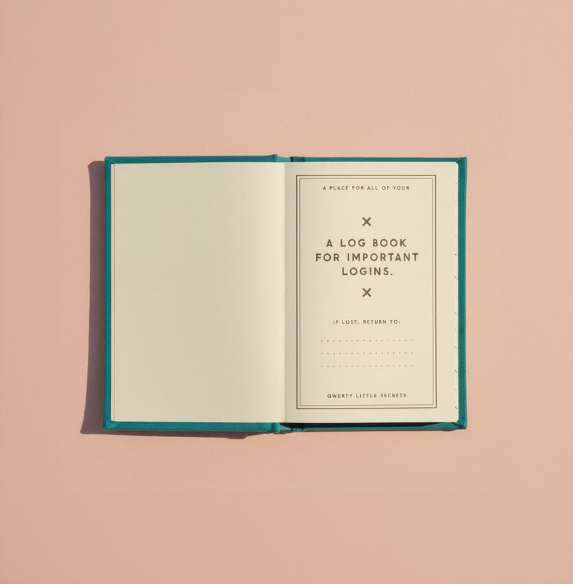 Definitely Not My Passwords Tiny Diary