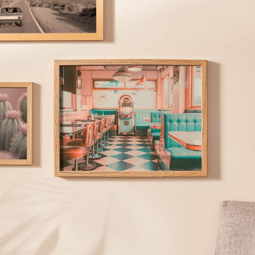 Retro Americana Diner Print
