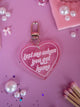 Text me When You Get Home Keychain