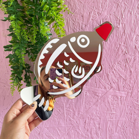 Sushi Soy Sauce Fish Mirror