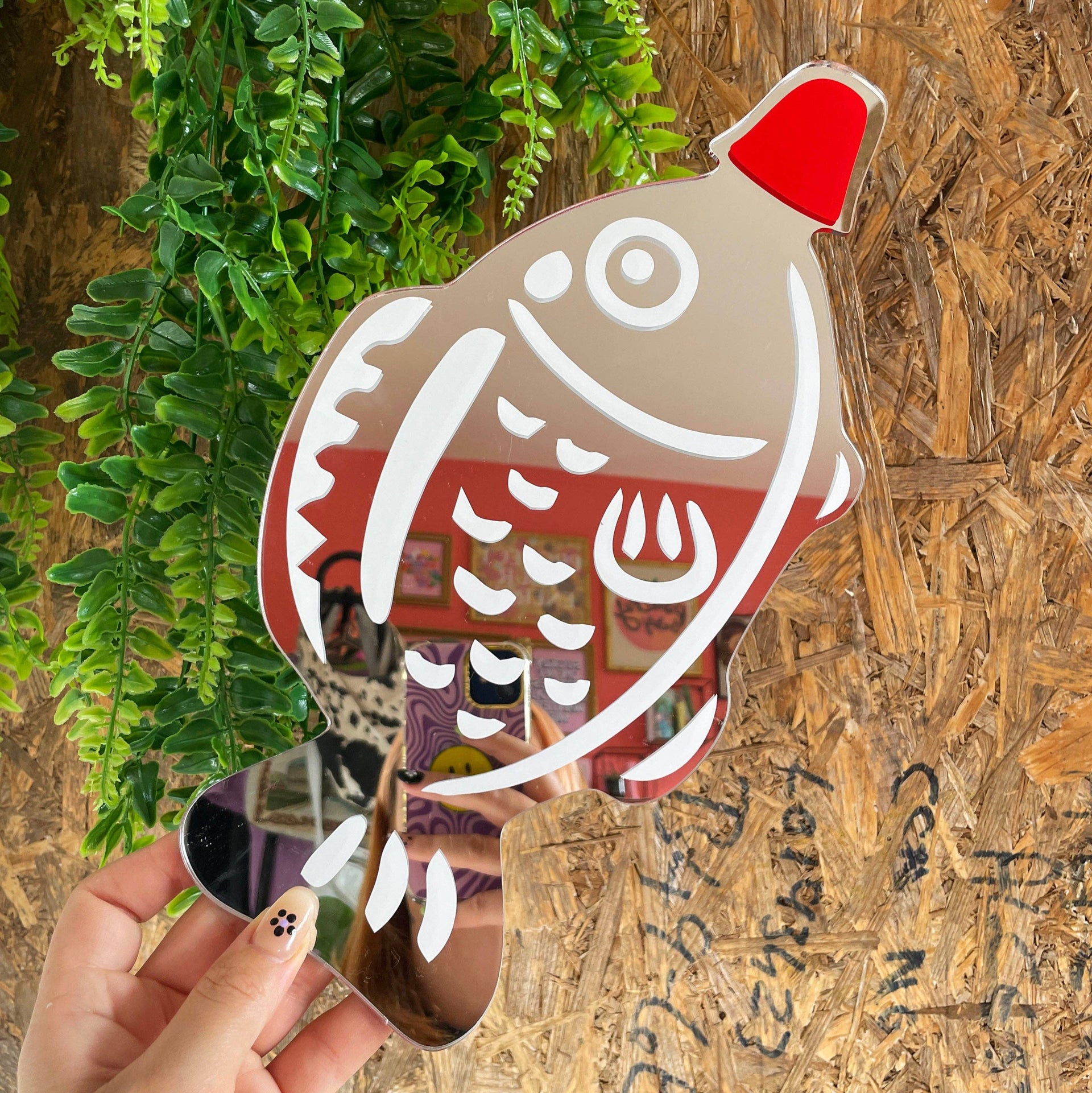 Sushi Soy Sauce Fish Mirror