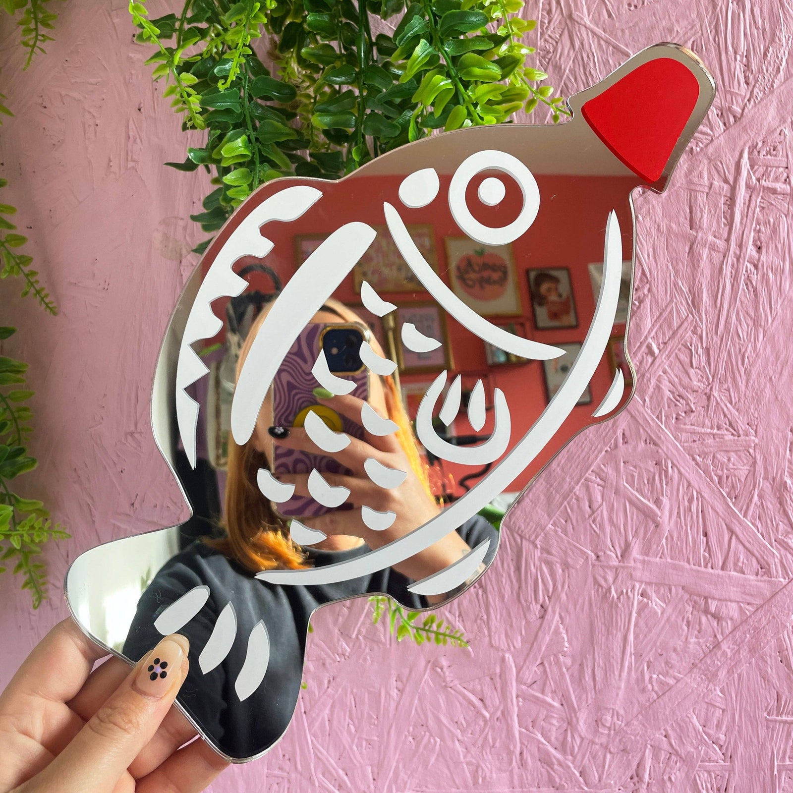 Sushi Soy Sauce Fish Mirror