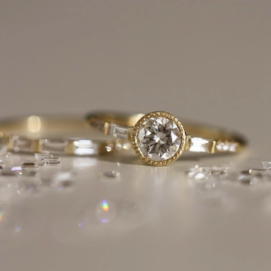 Jennie Kwon Diamond Engagement Ring