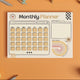 Desktop Monthly Planner Notepad