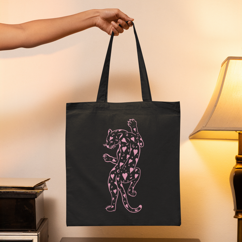 Climbing Leopard Tote
