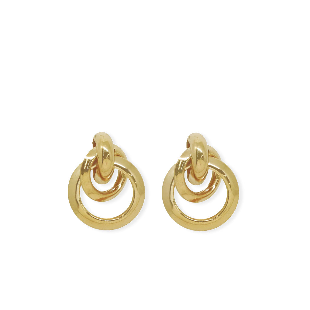 Classic Vibes Multi Ring Stud Earring
