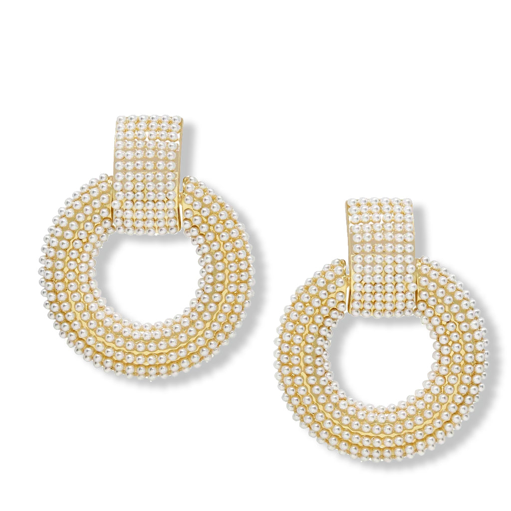 Pearl Statement Earrings