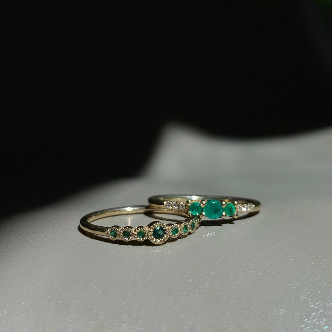 Emerald Journey Ring