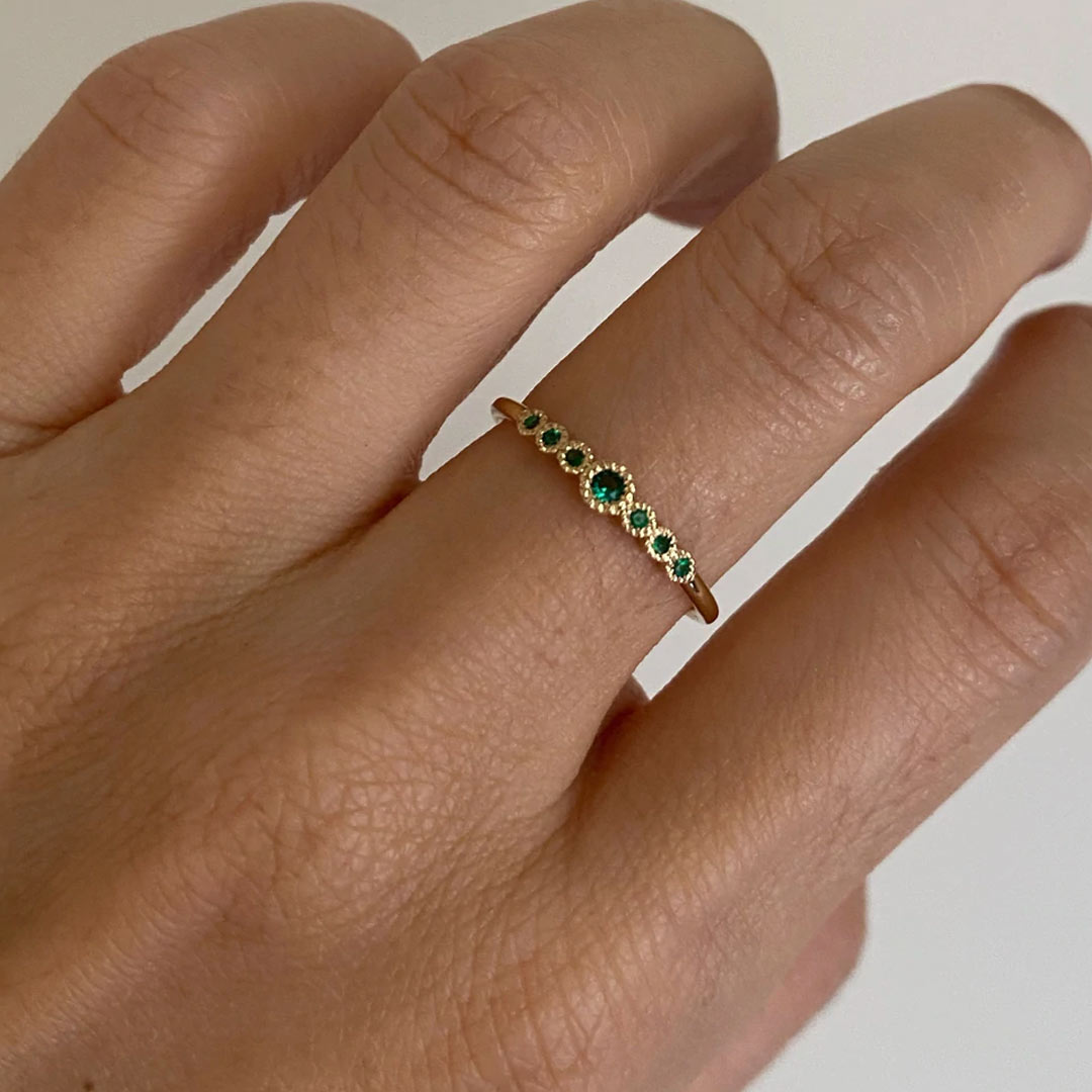 Emerald Journey Ring