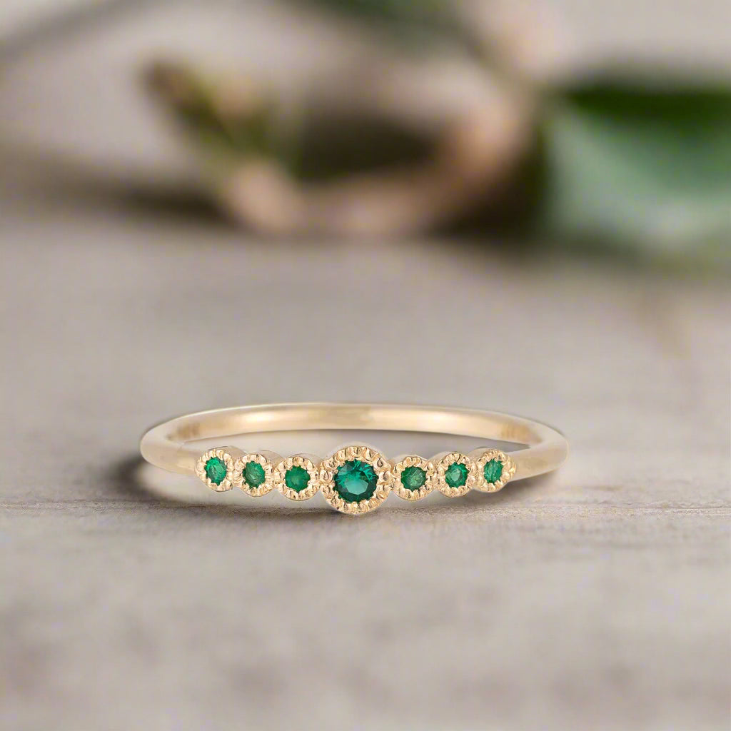 Emerald Journey Ring