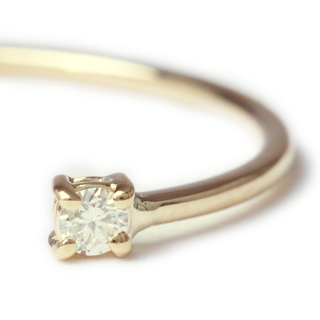 Diamond Accent Cuff Ring