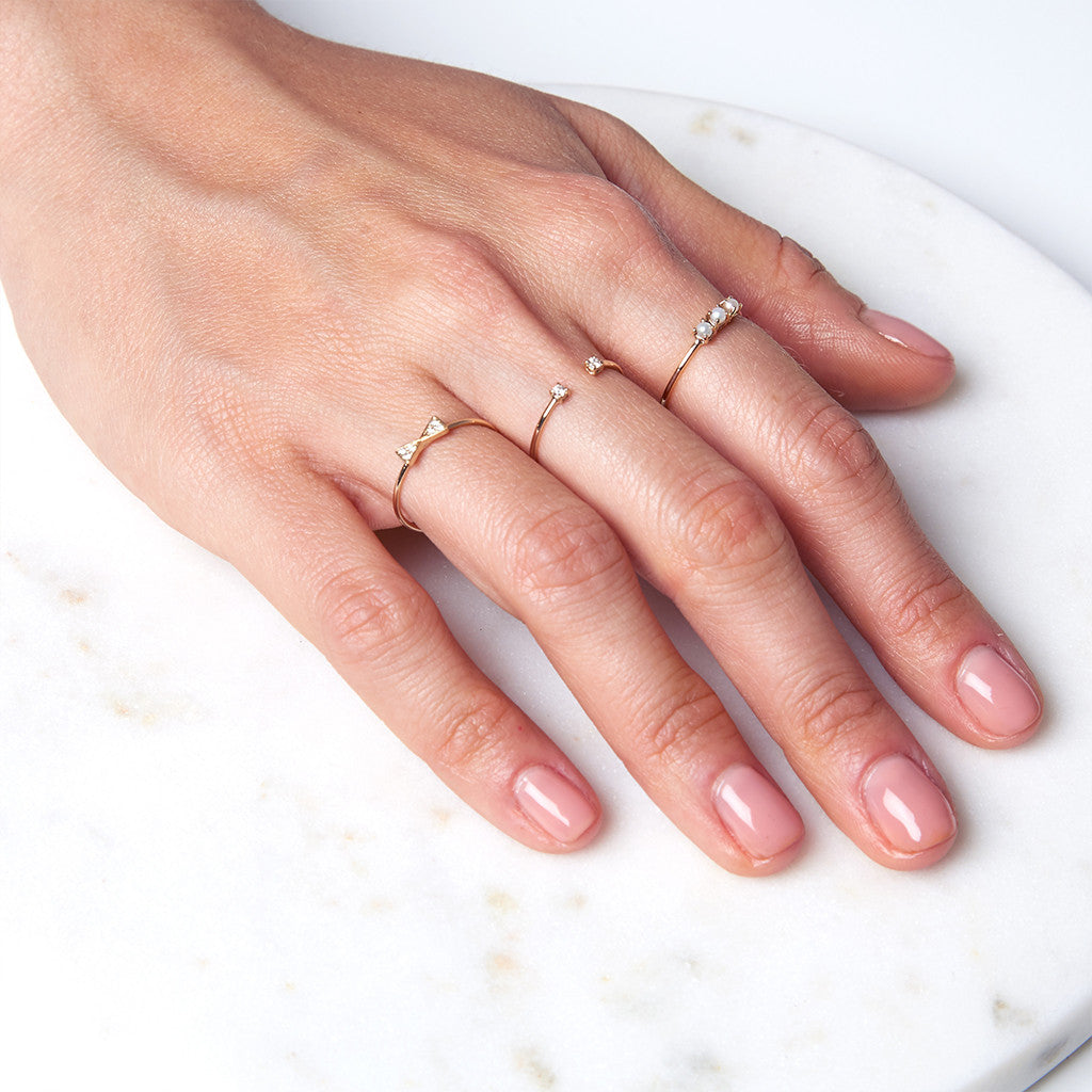 Diamond Accent Cuff Ring