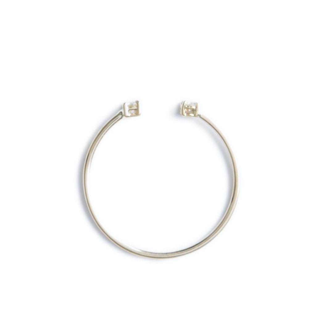 Diamond Accent Cuff Ring