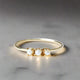 Tri Pearl Ring