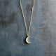 Moon and Stars Necklace