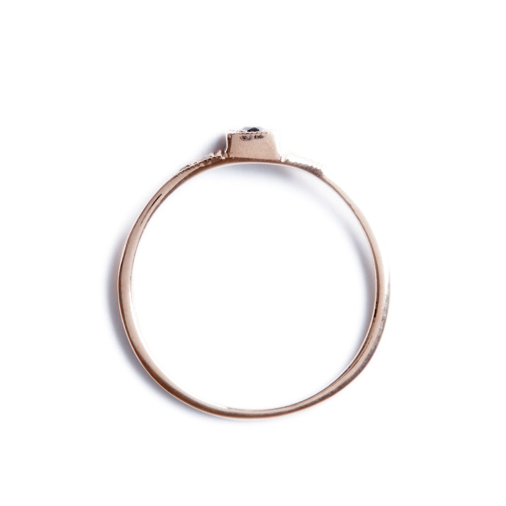 Black Diamond Mini Deco Point Ring