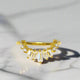 Diamond Guardian Arc Ring