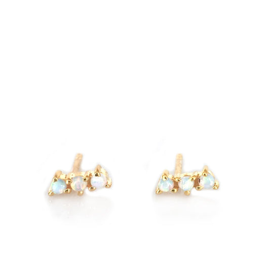 Opal Trinity Studs